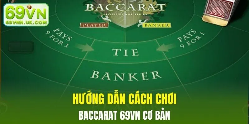 Hướng dẫn cách chơi baccarat 69VN cơ bản