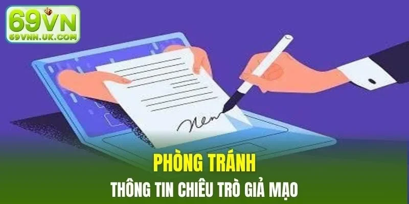 Lưu ý chiêu trò giả