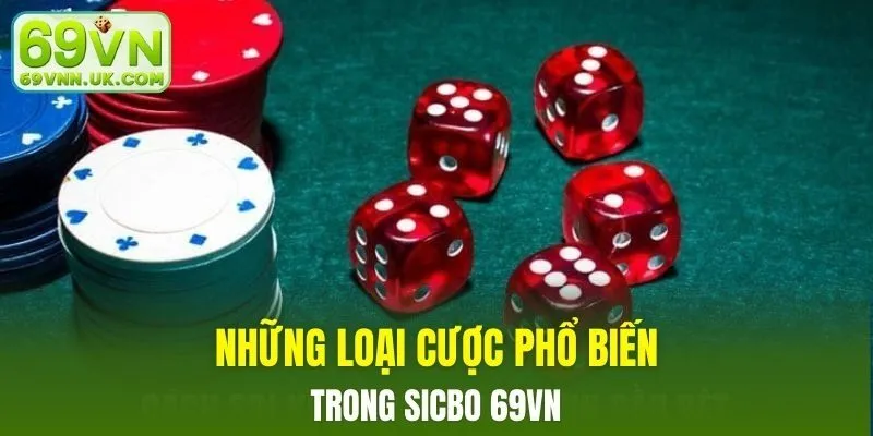 Những loại cược phổ biến trong sicbo 69VN