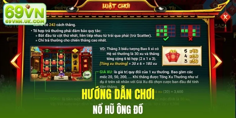 Hướng dẫn chơi nổ hũ Ông Đồ